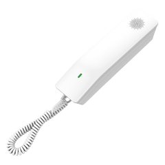 Teléfono IP para Hoteles / Altavoz HD / 2 Cuentas y Líneas SIP / 10 Teclas de Marcación Rápida / 3 Teclas Programables / Códec OPUS / Gestión GDMS / Instalación en Escritorio y Pared / PoE 100 Mbps