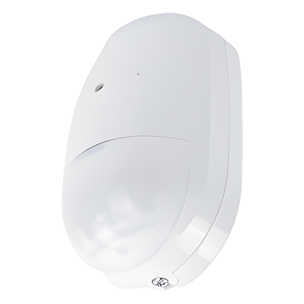 Sensor de Movimiento PIR y Ruptura de Cristal Inalámbrico / Detección PIR 12 m (39.4 ft) / Cobertura 85.9° / Ruptura de Cristal 8 m (26.2 ft) / 120° / Inmunidad a Mascotas 30 kg (66 lb) / Batería 4 Años / AX PRO Hikvision