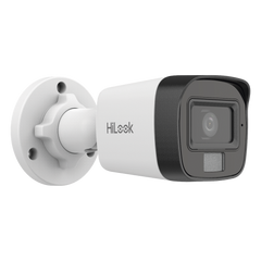 [Dual Light] Bala IP 4 Megapixel / Lente 2.8 mm / Ángulo de visión 104° / 20 mts IR + 15 mts Luz Blanca / Micrófono Integrado / ACUSENSE Lite / Exterior IP67 / H.265+ / PoE / ONVIF / dWDR
