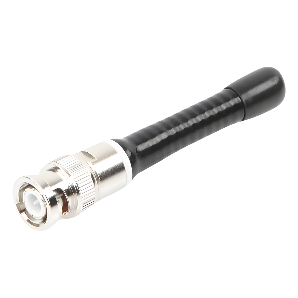 Antena Helicoidal para Radio Portátil / 1/4 de Onda 406-512 MHz / Conector BNC Macho / 7.6 cm (3 in) / Línea Kulduckie