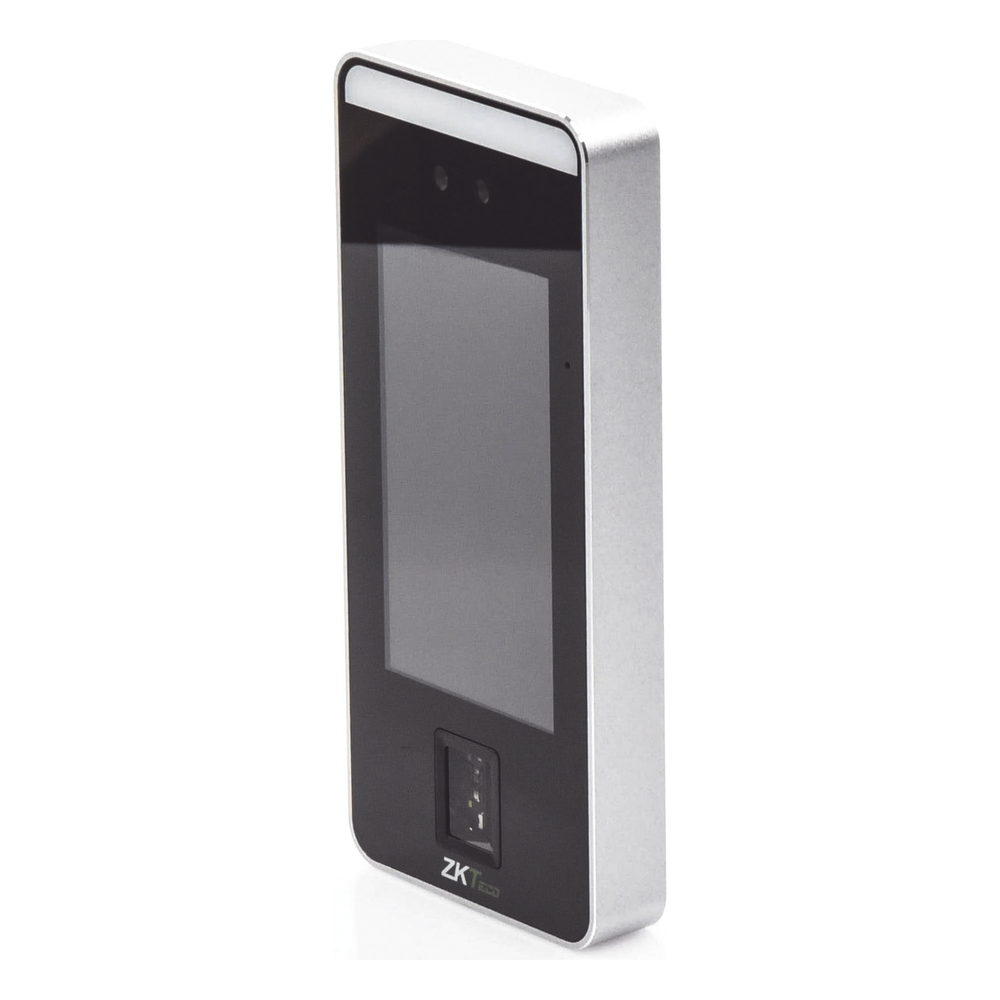 Terminal Biométrica Facial y Palma Sin Contacto / 6,000 Rostros 3,000 Palmas / Pantalla Táctil 5" / Lector QR / TCP/IP Wiegand / Anti-Falsificación