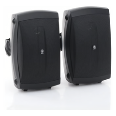 Altavoces de Montaje en Superficie de 2 vias | Woofer 5 in, Tweeter 0.5 in | Semi-Exterior, 6 ohms | Par Color Negro