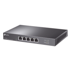 Switch Gigabit no administrable de 5 puertos 100 Mbps/ 1 Gbps/ 2.5 Gbps ideal para WiFi 6