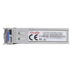 Transceptor Lado (A) un Hilo BiDi SFP 2.5Gb LC Monomodo Tx 1310nm / Rx 1550nm, hasta 3km