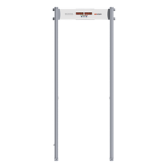 Arco Detector de Metales de 6 Zonas / Contador de Personas y Alarmas / Precisión de una Moneda 25 mm / 255 Niveles Sensibilidad / Pantalla LED