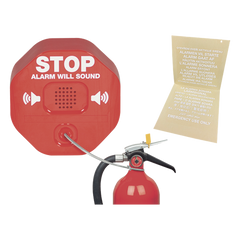 Alarma Theft Stopper® Para Prevenir Robo y Mal Uso De Extintores De Incendio