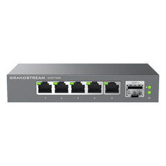 Switches de red Multi-Gigabit de 2.5G No Administrable / 5 Puertos RJ45 de 100/1000/2500Mbps / 1 puerto de fibra SFP+