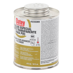 Pegamento / Cemento Claro de 473 ml para Tubo Conduit PVC Pesado.
