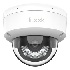 [Dual Light] Domo IP de 2 Megapixel (1080p) / Lente 2.8 mm / 20 mts IR + 15 mts Luz Blanca / Micrófono Integrado / ACUSENSE Lite / Uso en interior / PoE / dWDR / H.265+ / ONVIF