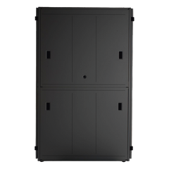 Gabinete FlexFusion™ XGL (Light) para Centros de Datos, 42 UR, 600 mm de Ancho, 1200 mm de Profundidad, Fabricado en Acero, Color Negro
