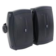 Altavoz de Montaje en Superficie de 2 vias | Woofer 6.5 in | Tweeter 1in | Semi-Exterior | 6 ohms | Par | Color Negro