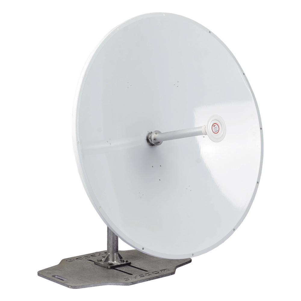 Antena direccional para radios C5x, C6x, B5x / Guía de onda para maximizar la conexión en transmisión / 4.9 - 6.5 GHz / 4ft / Ganancia de 36 dBi / Montaje incluido.
