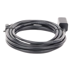 Cable de Extensión Cat6 RJ45 F/UTP / Macho a Hembra / 3 Metros (9.84 Pies) / Método de Conexión 568B / Velocidad de Transmisión 1000Mbps / Ancho de Banda del Canal 250MHz / Caja de Cobre / Negro