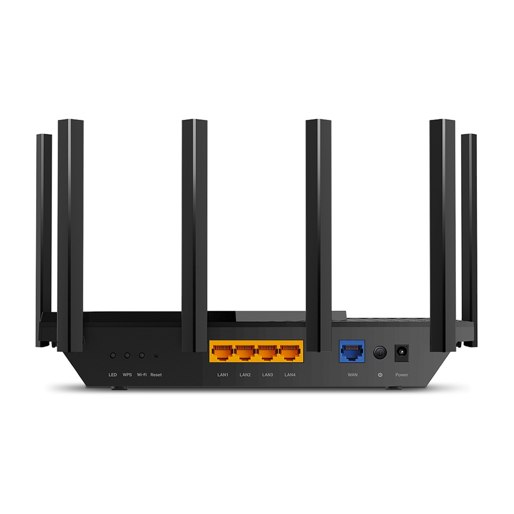 Router WiFi6 AX54000 / MIMO 4X4 / EasyMesh / 1 Puertos Gigabit WAN + 4 Puertos Gigabit LAN / OFDMA / Beamforming / WPA3 / Tether App / HomeShield / USB 3.0