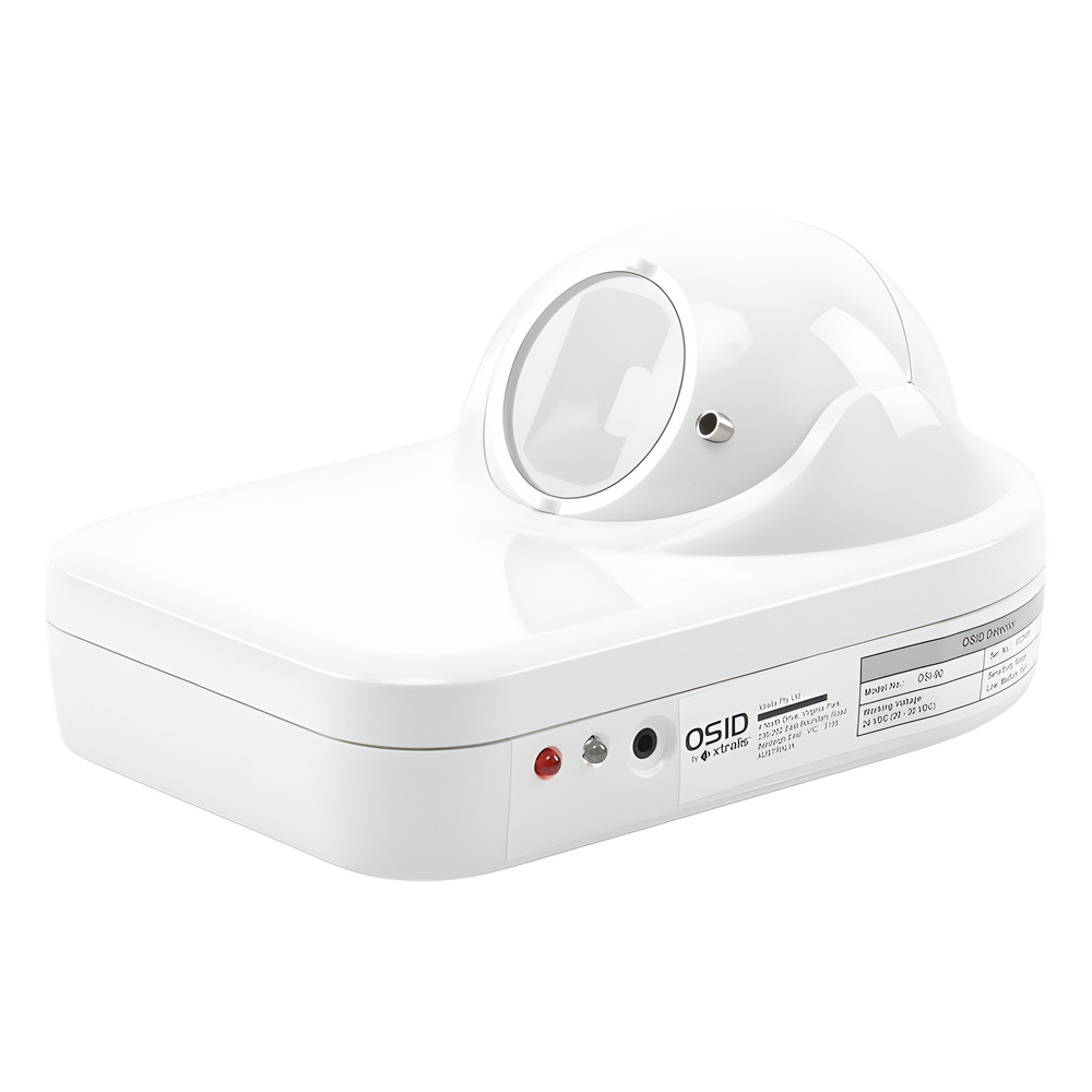 Analizador Receptor Óptico / Campo de visión de 80 ° / Soporta Hasta 7 Emisores / Requiere Analizador Emisor OSE-SP, OSE-HP-01, OSE-SPW, OSE-HPW y Kit de Instalación OSID-INST (NO INCLUIDOS)