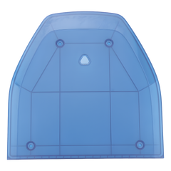 Domo lateral de reemplazo para barra de luces SP216 de la Marca SignalPro, Color Azul