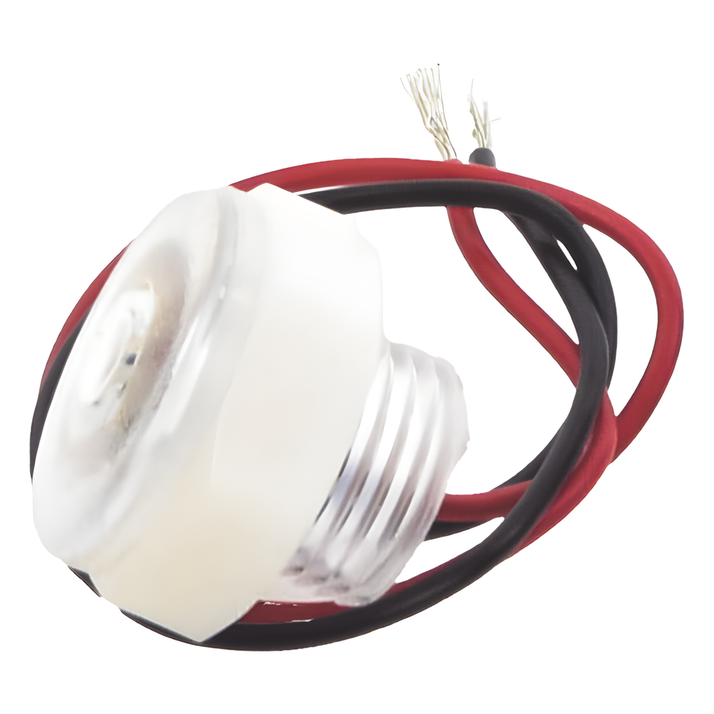 Luz led marina de cortesía serie Newt, emite luz de color blanco de 45 lúmenes, para uso exterior e interior, fabricado bajo norma de protección IP67.