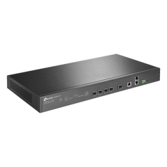 Delta Stream - OLT de 4 puertos GPON / Conexión de hasta 512 ONUs / 1 Puerto Gigabit RJ45 Uplink /  1 Puertos SFP+ Uplink / Fuentes Redundantes AC- DC (incluidas) / Administración desde la nube (DPMS)