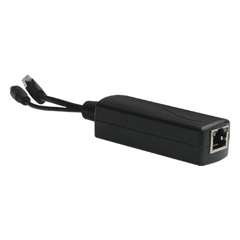 Splitter PoE WI-TEK / Entrada 802.3af/at hasta 30W / Salida 12 Vcc 2A (24W) / Para cámaras IP sin PoE