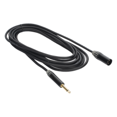 Cable de Audio | XLR 3 Polos Macho a Plug 1/4 in mono | Conector Seetronic Serie M SCMF3 - MP2X | Longitud 5m