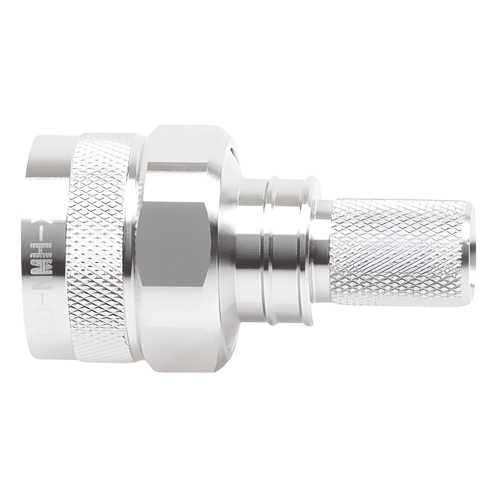 Conector N Macho Plegable Hex. con Pin Cautivo para cables Tipo RG8