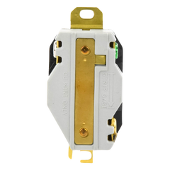 Receptáculo de Media Vuelta Industrial 30 A 125 V CA 2 Polos 3 Hilos (Nema L5-30R) Color Negro