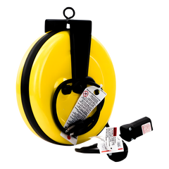 Carrete de Cable comercial (16/3 rudo), para 125 V CA, 10 A, 7.6 m de longitud con conector HBL5969VBLK.
