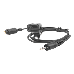 Micrófono de 1 cable serie LOC para KENWOOD PKT-23K