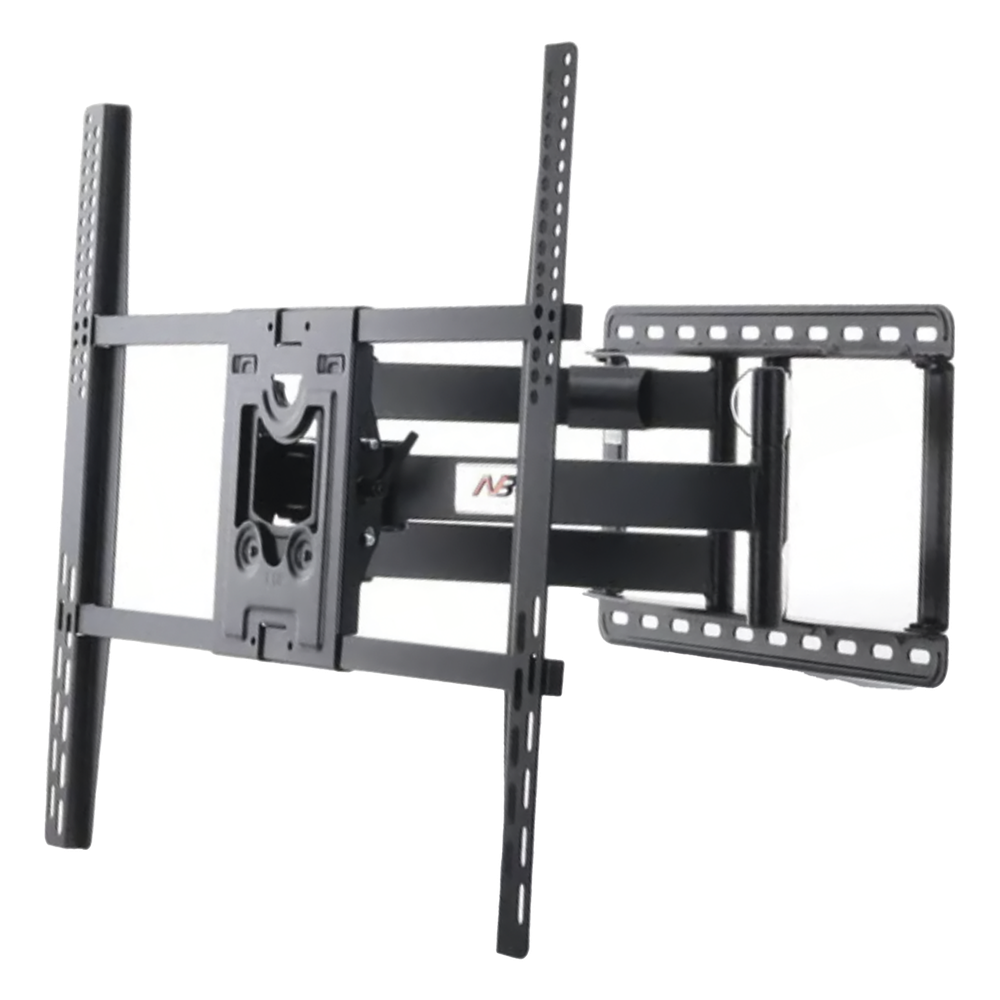 Montaje de Pared Universal Giratorio SP5-NB / Pantallas de 75" a 110" / VESA 400x400 a 800x600 mm / Carga 90.9 kg (200 lbs) / Inclinación +10° a -5° / Rotación 45° / Distancia de Pared 7.2 a 70 cm / Acero