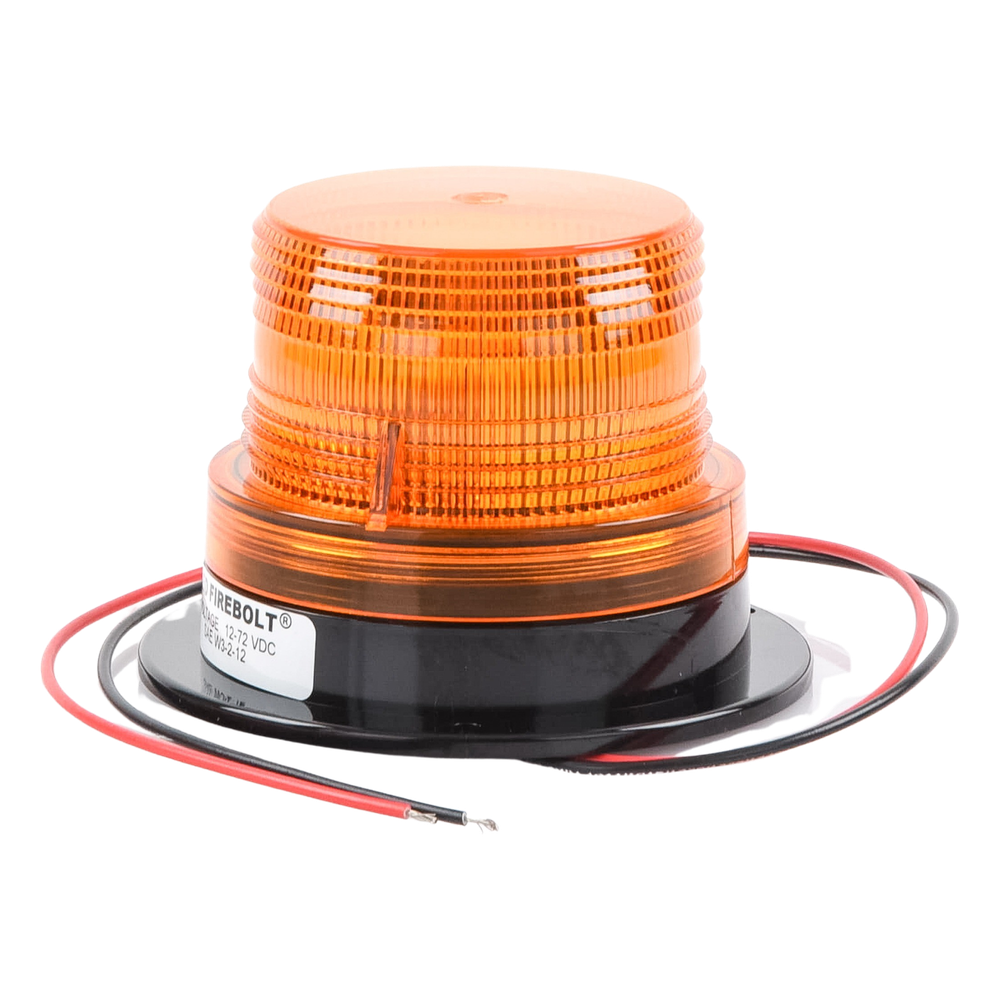 Estrobo ámbar FIREBOLT PLUS de tecnología LED, 12-72 Vcc