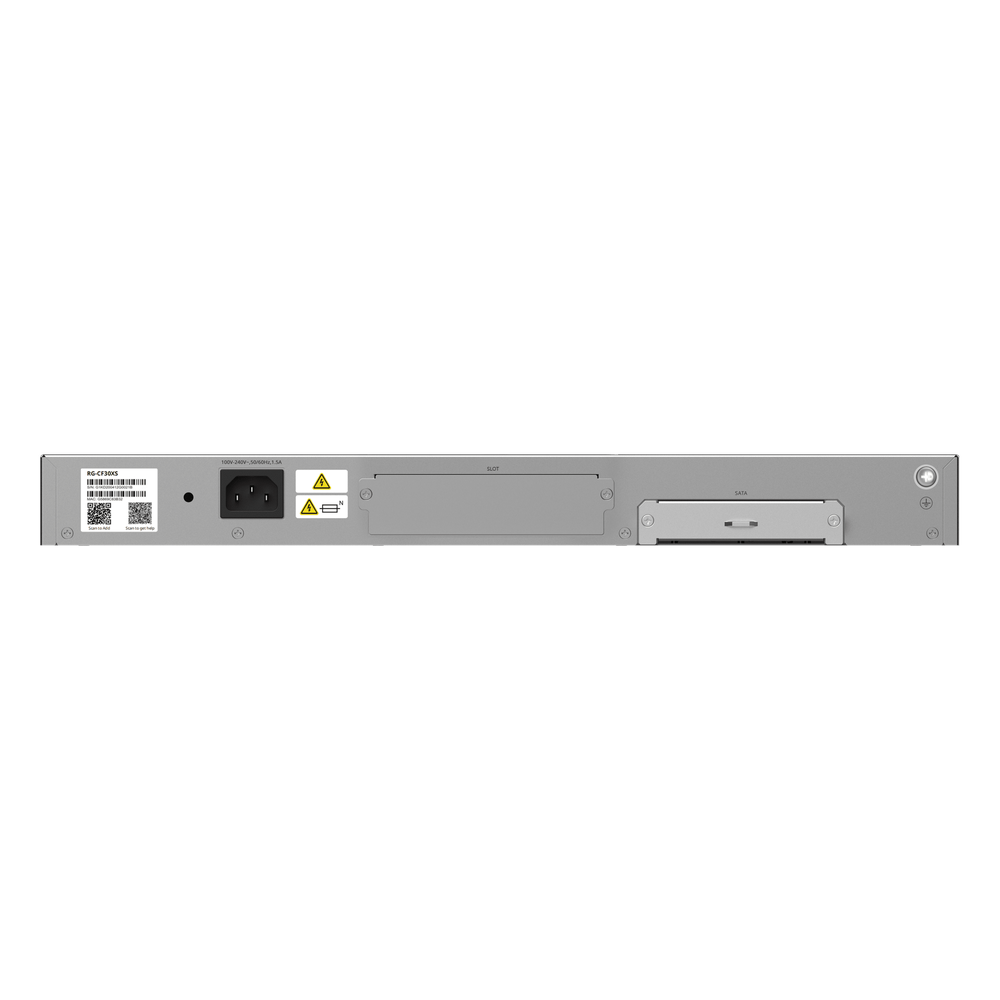 Firewall Next Generation / Empresarial / 9 Gbps Throughput / 8 Puertos Gigabit + 4 x 2.5G + 2 x SFP + 2 x SFP+ / Gestión Cloud / IPS + Antivirus + Application Control / Defensa DDoS / AI-Powered Security / Rack 1U 440 mm (17.32 in) / Línea Cybrey