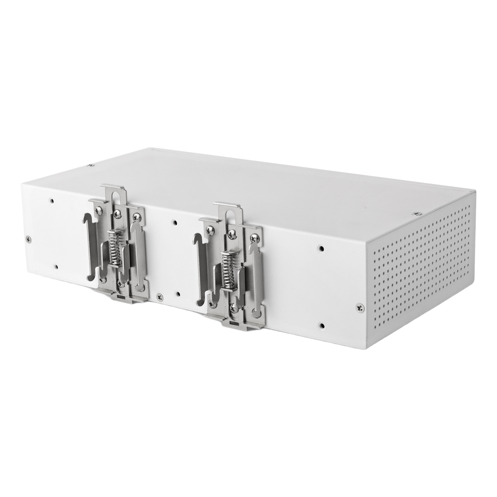 Fuente de Alimentación / 52V 3A + 12V 5A / Respaldo Batería / Riel DIN / Protecciones Sobrecarga-Cortocircuito / Telecomunicaciones