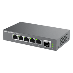 Switches de red Multi-Gigabit de 2.5G No Administrable / 5 Puertos RJ45 de 100/1000/2500Mbps / 1 puerto de fibra SFP+