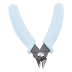 Pinza De Corte Micro de 5" (125 mm). Acero c/mango Ergonómico de PVC. Uso Electrónico. Corte al Ras.