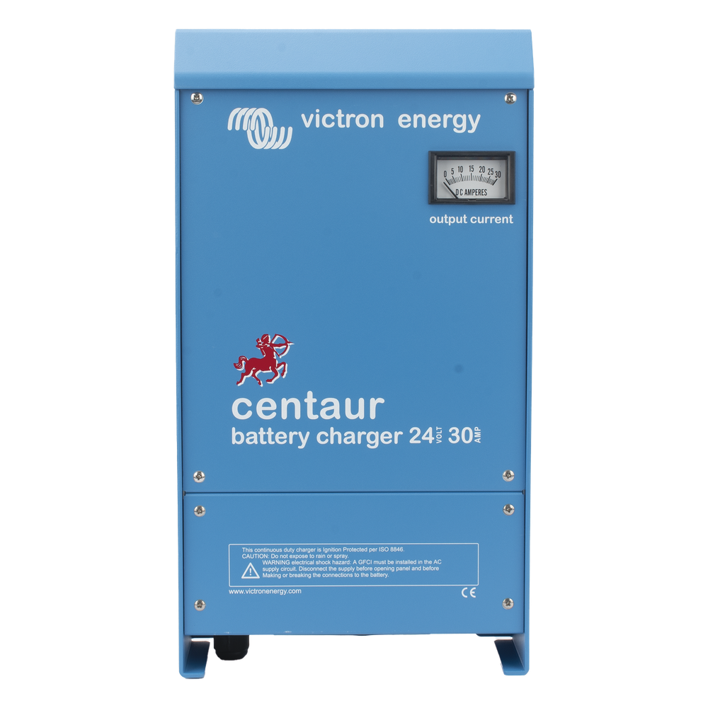Centaur 24/30 / Cargador de Baterías 24V, 30A / Para Ambientes Marinos y Terrestres. /  Bancos de 120 a 300 Ah