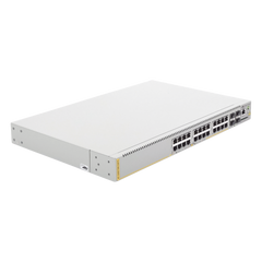 Switch PoE+ Administrable CentreCOM GS970M, Capa 3 de 24 Puertos 10/100/1000 Mbps + 4 SFP Gigabit, 370 W