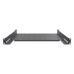 Charola para Gabinetes y Racks de Pared de 4 puntos de Fijación, Profundidad Ajustable de 347 a 489 mm