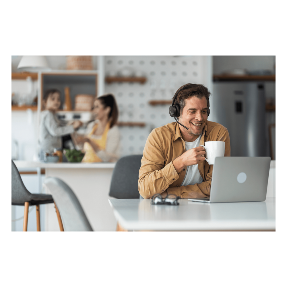 Auriculares mono Yealink BH70 edición UC / Bluetooth 5.3 con adaptador USB-C y USB-A / 35 horas de conversación / Cancelación de ruido con 3 micrófonos