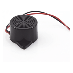 Zumbador para Chapas y Contrachapas / 85 dB / 12 Vcc / Avisa cuando la puerta se abre / Diseño compacto ABS