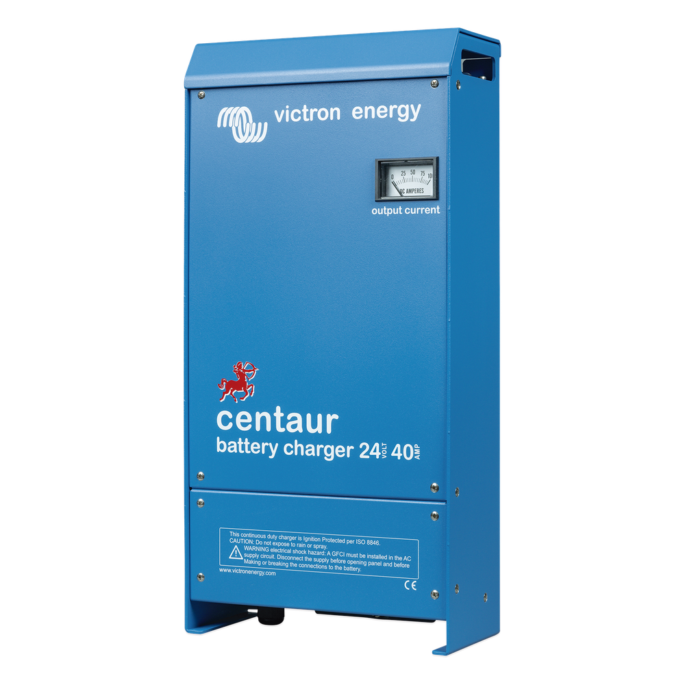 Centaur 24/40 / Cargador de Baterías 24V, 40A / Para Ambientes Marinos y Terrestres. /  Bancos de 160 a 400 Ah