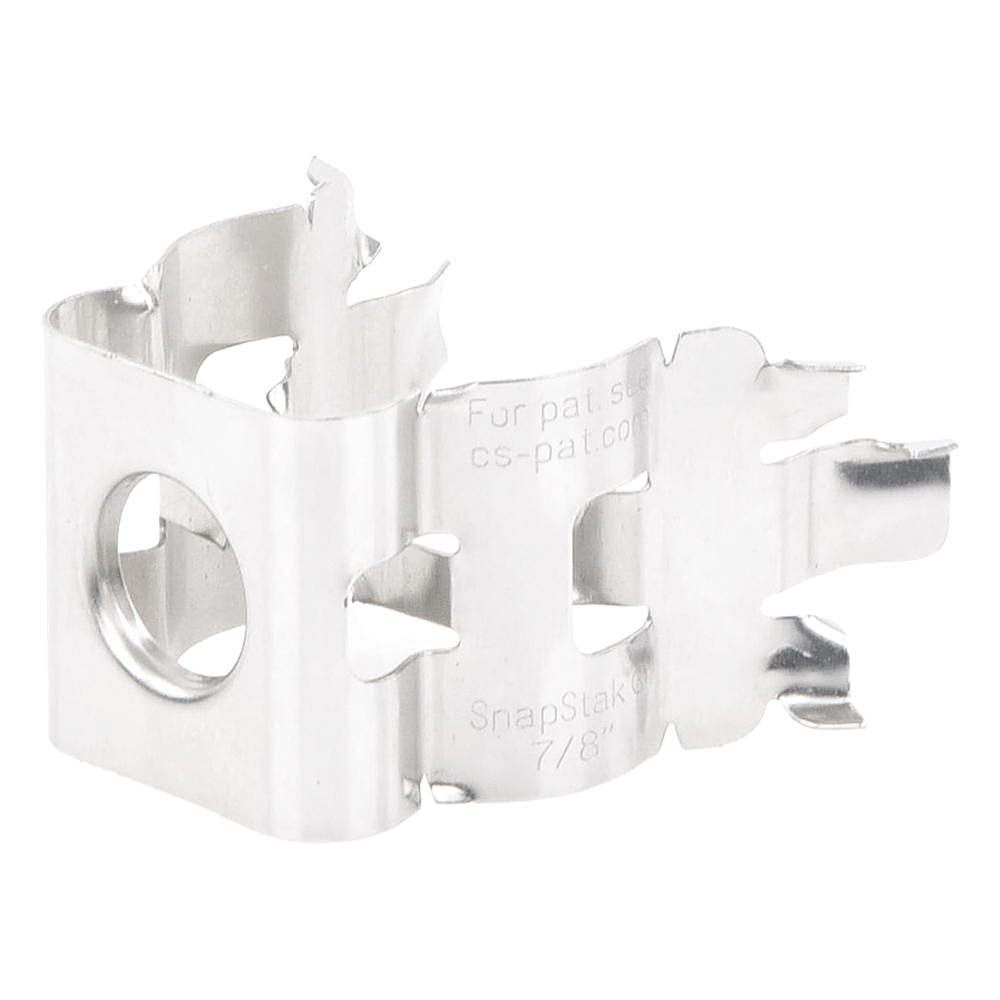 Sujetador de Presión para Cable Heliax de 7/8 Pulgadas. Paquete de 10 Piezas