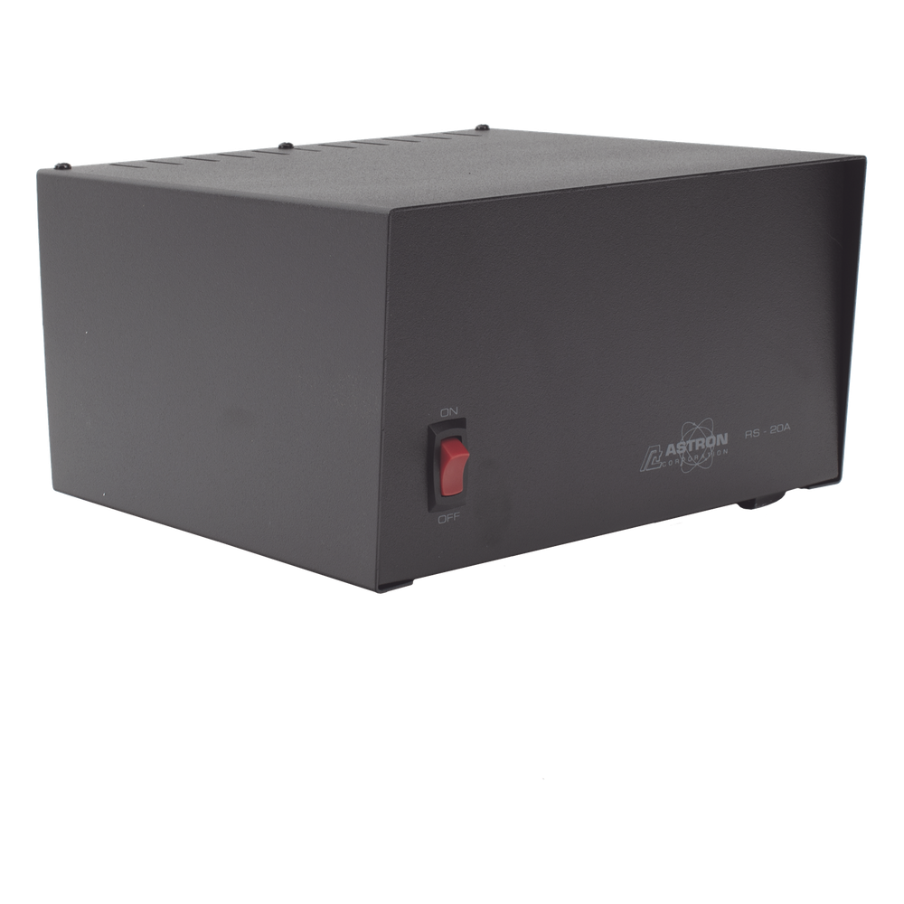 Fuente de Poder Lineal / 13.8 Vcc 20 A / Regulación Electrónica / Protección Sobrecarga / Disipador Térmico / Radios 50W