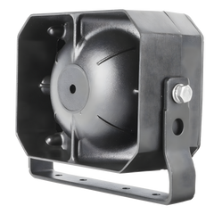 Bocina Compacta de uso rudo, 100 Watts de Potencia, Ideal para vehículos de encubierto, 8 Ohms de Impedancia