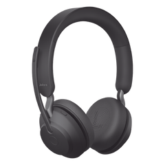 Jabra Evolve2 65, Auricular stereo versión UC con aislamiento de ruido activa, dongle USB-A indicador de ocupado (Busylight) (26599-989-999)