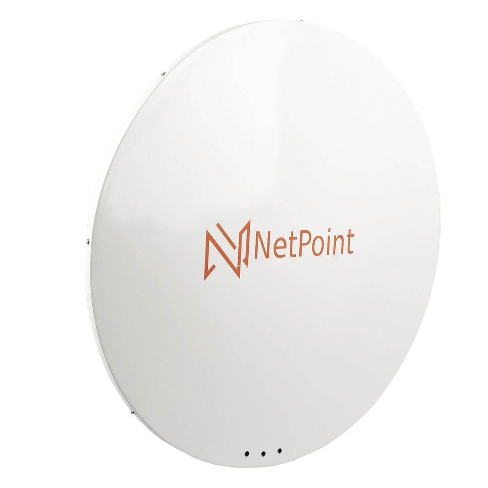 Antena Direccional / 3 ft / 5.9-7 GHz / Ganancia 32 dBi / SLANT de 45 ° y 90° / Incluye Jumpers con conector N-Macho a RPSMA / montaje y radomo incluido.