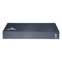 ONU Dual EPON/GPON / 4 Puertos PoE 802.3af/at Gigabit / 1 Puerto SC/UPC