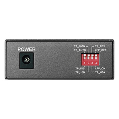 Convertidor Fibra Óptica WDM Monomodo / 1 puerto RJ45 10/100 Mbps / 1 puerto SC/UPC 100 Mbps /  Hasta 20 Km / Para su Funcionamiento Requiere el Modelo MC111CS / Plug and Play