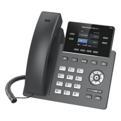 Teléfono IP Grado Operador, 4 líneas SIP con 2 cuentas, pantalla a color 2.4", codec Opus, IPV4/IPV6 con gestión en la nube GDMS