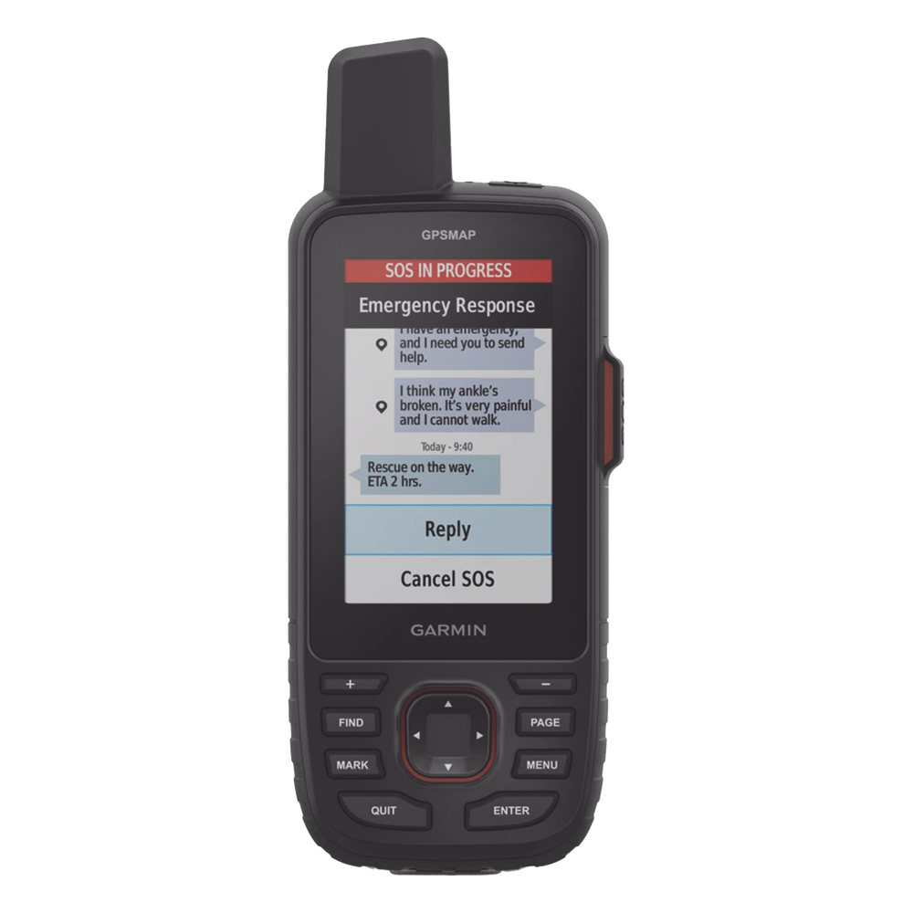 Navegador GPS Outdoor GPSMAP 67i / Pantalla TFT Transflectiva a Color 3″ / Resolución 240 x 400 Píxeles / Batería Recargable de Ión-Litio / Autonomía Hasta 840 Horas / IPX7 / MIL-STD-810 / Brújula de Tres Ej