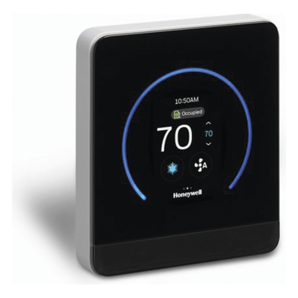 Termostato comercial con pantalla táctil a color para fan coil de 2 o 4 tubos, comunicación BACnet MS/TP y Modbus RTU